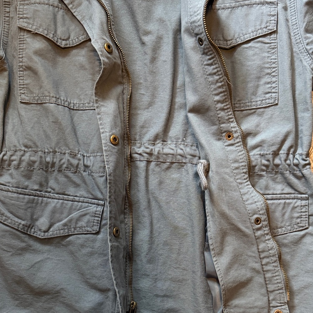 Universal Thread Slate Blue Utility Jacket - image 4